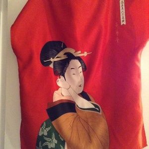 a traditional asain shirt
